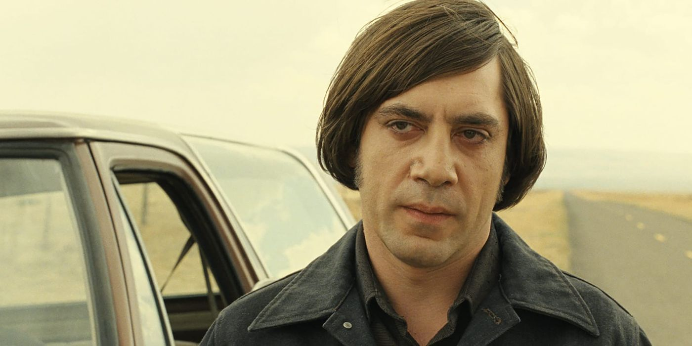 Javier Bardem as Anton Chigurh in "No Country For Old Men" (2007).