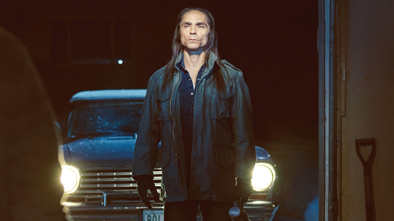 Zahn McClarnon as Ohantzee "Hantzee" Dent in "Fargo," season 2 (2015).